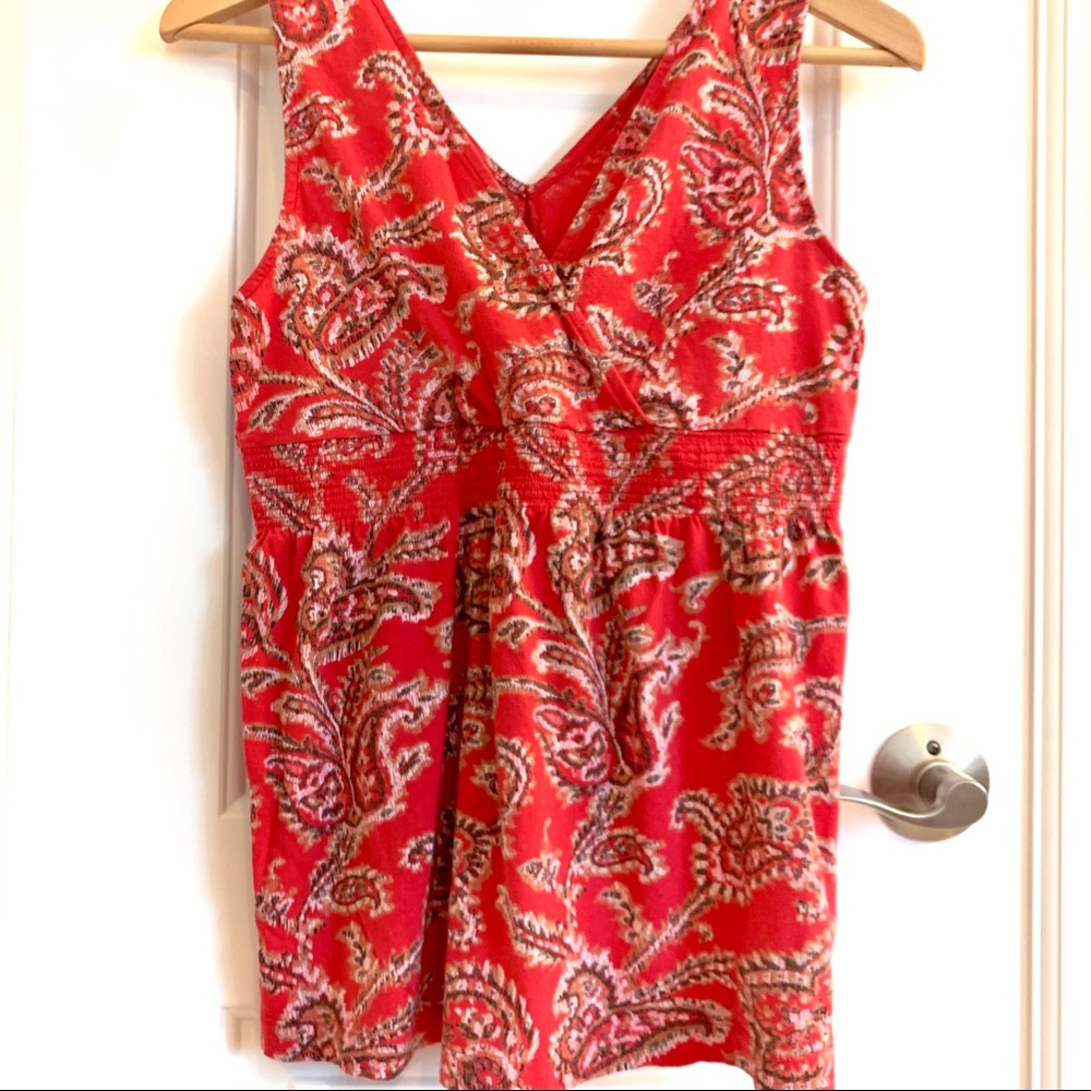 Tommy Hilfiger Tank Top, V-Neck, Sleeveless Blouse